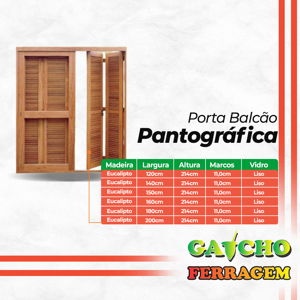 Portão Balcão Pantográfica