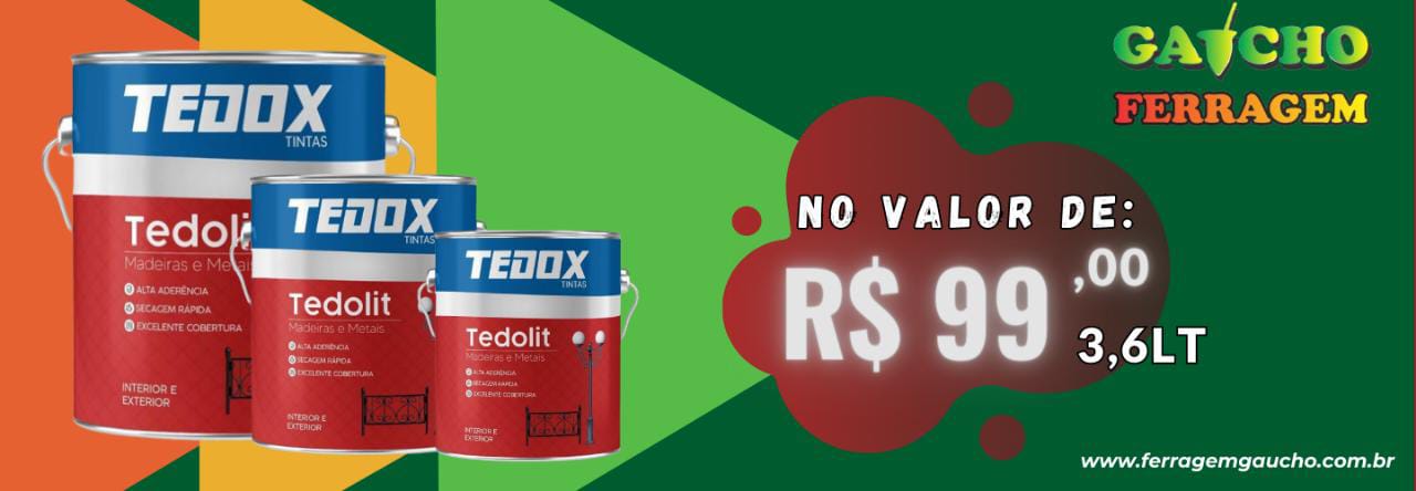 Tinta Tedox Tedolit