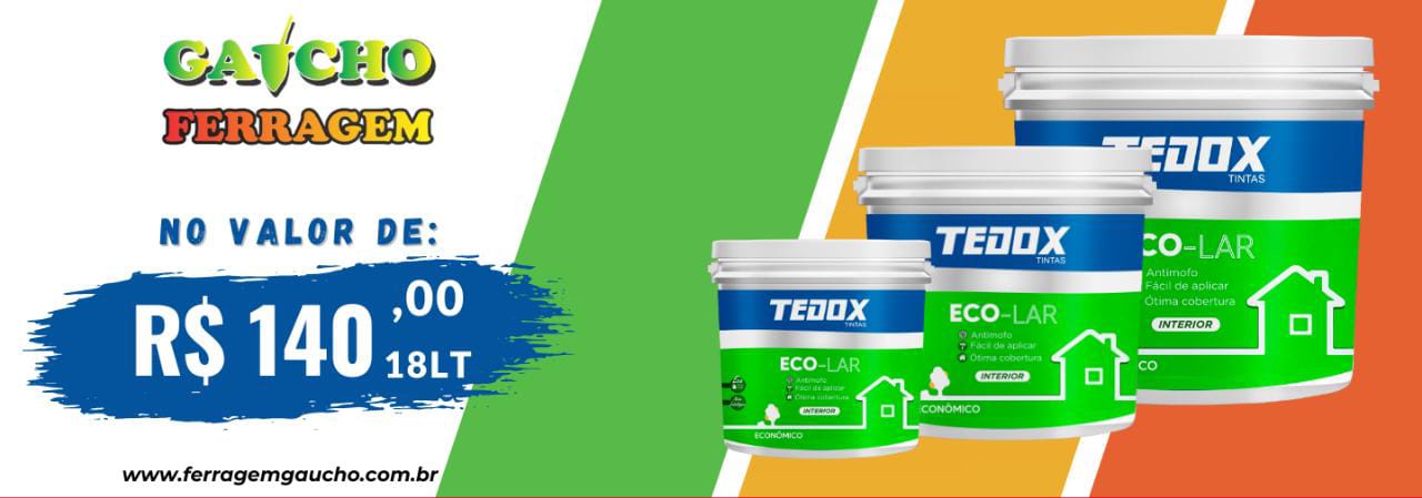 Tintas Tedox Eco-Lar